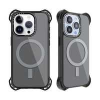 iPhone 16 Pro Max Case with 2 Pack Screen Protector Compatible with Magsafe - (Black)