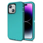 Colorful Defender Series iPhone 13 / 14 / 15 Case - Turquoise/Lt Blue