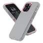 Colorful Defender Series iPhone 13 Pro Max Case / iPhone 12 Pro Max Case - Grey/Pink