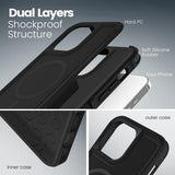 Tough Durable Cover for iPhone 15 Pro Max 6.7 inch with MagSafe - Black