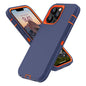 Colorful Defender Series iPhone 13 Pro Case - Indigo/Orange