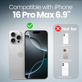 Tough Durable Cover for iPhone 16 Pro Max 6.9 inch with MagSafe - (Lime/Rose)