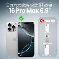 Tough Durable Cover for iPhone 16 Pro Max 6.9 inch with MagSafe - (Black)