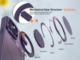 360° Ring Stand Magnetic for iPhone 15 Pro Max Case (Purple)