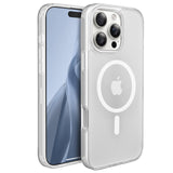 Slim Fit Translucent Matte Back for iPhone 16 Pro Max Case 6.9 Inch - (White)