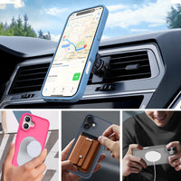Slim Fit Translucent Matte Back for iPhone 16 Plus Case 6.7 Inch - (Blue)