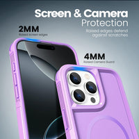 Tough Durable Cover for iPhone 16 Pro Max 6.9 inch with MagSafe - (Lilac)