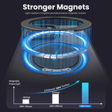 360° Ring Stand Magnetic for iPhone 16 Pro Max Case (Black)