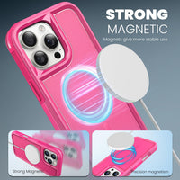 Tough Durable Cover for iPhone 16 Pro Max 6.9 inch with MagSafe - (Rose)