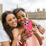 Tough Durable Cover for iPhone 15 Pro Max 6.7 inch with MagSafe - Rose/Crimson