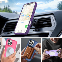Slim Fit Translucent Matte Back for iPhone 16 Pro Max Case 6.9 Inch - (Purple)