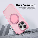 360° Ring Stand Magnetic for iPhone 15 Pro Max Case (Pink)