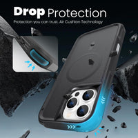 Tough Durable Cover for iPhone 16 Pro Max 6.9 inch with MagSafe - (Black)