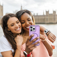 Tough Durable Cover for iPhone 15 Pro Max 6.7 inch with MagSafe - Lilac