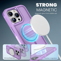 Tough Durable Cover for iPhone 15 Pro Max 6.7 inch with MagSafe - Lilac