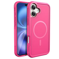 Tough Durable Cover for iPhone 16 Plus 6.7 inch with MagSafe - (Rose)