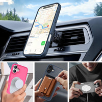 Slim Fit Translucent Matte Back for iPhone 16 Plus Case 6.7 Inch - (Navy)