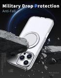 360° Ring Stand Magnetic for iPhone 15 Pro Max Case (Glear)