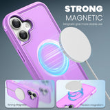 Tough Durable Cover for iPhone 16 Plus 6.7 inch with MagSafe - (Lilac)