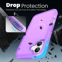 Tough Durable Cover for iPhone 16 Plus 6.7 inch with MagSafe - (Lilac)