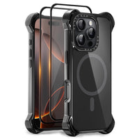 iPhone 16 Pro Max Case with 2 Pack Screen Protector Compatible with Magsafe - (Black)