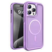 Tough Durable Cover for iPhone 15 Pro Max 6.7 inch with MagSafe - Lilac