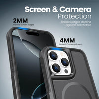 Tough Durable Cover for iPhone 16 Pro Max 6.9 inch with MagSafe - (Black)