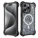 AirGuard Magsafe Series iPhone 15 Pro Max Case - White Lace