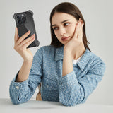 iPhone 15 Pro Max Case with 2 Pack Screen Protector Compatible with Magsafe - (Black)