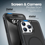 Tough Durable Cover for iPhone 15 Pro Max 6.7 inch with MagSafe - Black