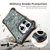 AirGuard Magsafe Series iPhone 15 Pro Max Case - Black Ripple